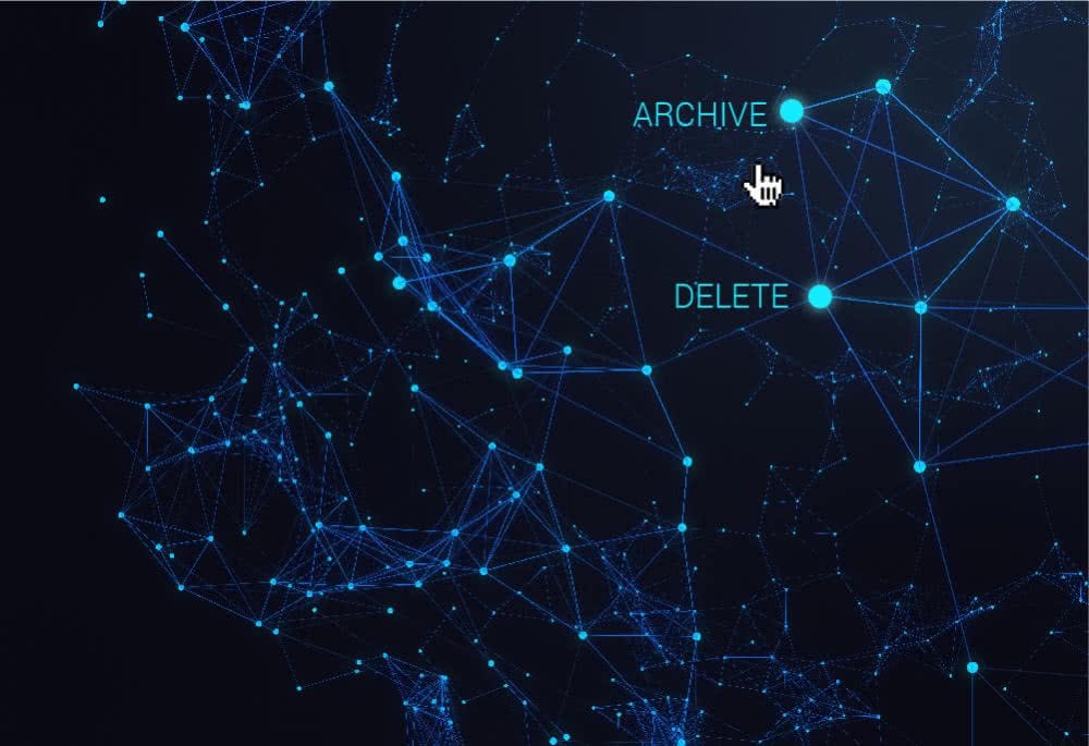 archive or delete data