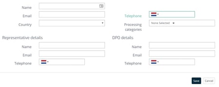 record of processing activities gdpr software